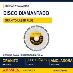 Disco Diamantado Granito Láser Plus.