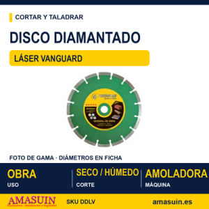 Disco Diamantado Láser Vanguard.