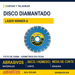 Disco Diamantado Láser Winner-A.