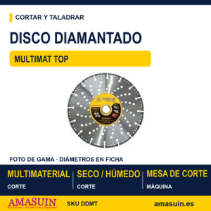 Disco Diamantado Multimat Top.