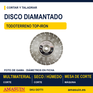 Disco Diamantado Todoterreno Top-Iron.