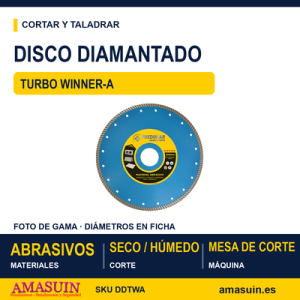 Disco Diamantado Turbo Winner-A.