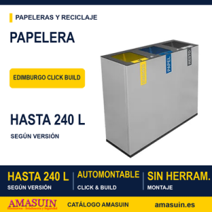 Papelera Edimburgo Click Build
