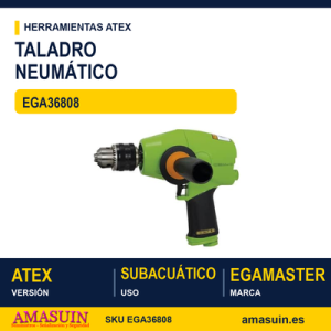 Taladro Neumático Subacuático 13mm ATEX 36808
