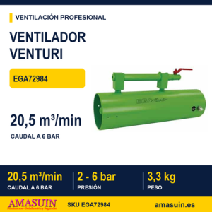 Ventilador Venturi Neumático ATEX 72984