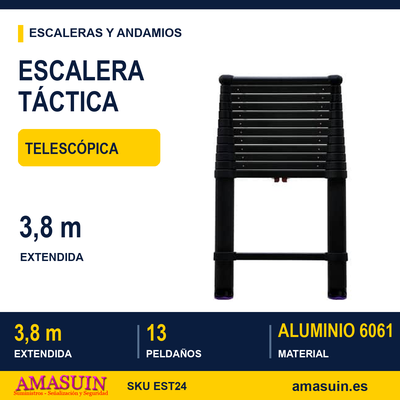 Escalera Táctica Telescópica ETT38 1 Escalera Táctica Telescópica ETT38