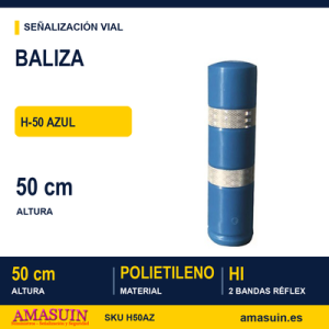 Baliza H-50 Azul