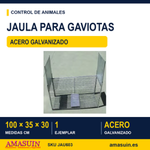 Jaula Metálica para Gaviotas.