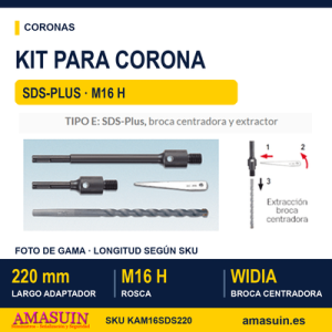 Kit Corona MangoSDSPLUS220 RoscaM16H.