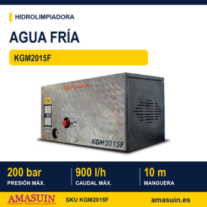 Hidrolimpiadora KGM2015F Modular Agua Fría