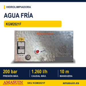 Hidrolimpiadora KGM2021F Modular Agua Fría