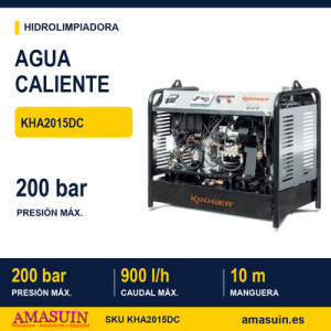 Hidrolimpiadora KHA2015DC Autónoma Agua Caliente