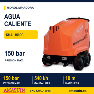 Hidrolimpiadora KHAL1509C Agua Caliente