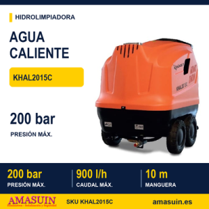 Hidrolimpiadora KHAL2015C Agua Caliente