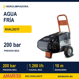 Hidrolimpiadora KHAL2021F a Presión Agua Fría