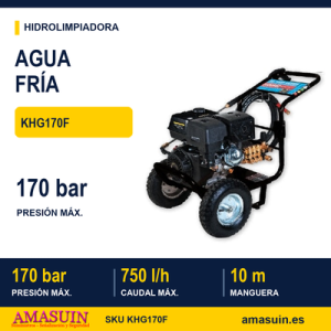 Hidrolimpiadora KHG170F Autónoma Agua Fría
