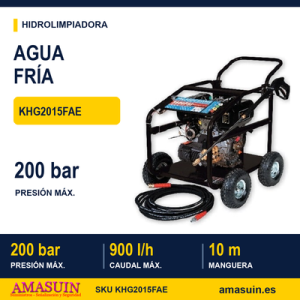 Hidrolimpiadora KHG2015FAE Autónoma Agua Fría