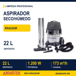 Aspirador KRA22AIR para Polvo y Líquidos