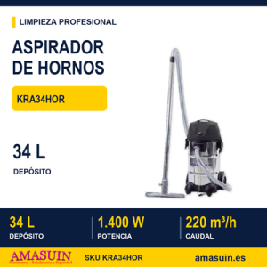 Aspirador KRA34HOR Limpieza Hornos