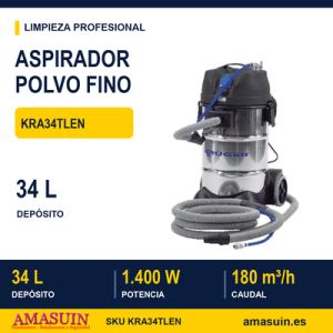 Aspirador KRA34TLEN Telecontrol Polvo Fino