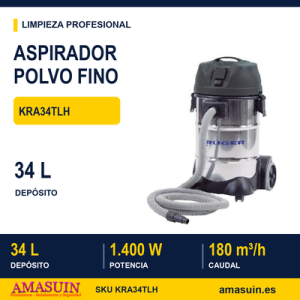 Aspirador KRA34TLH Telecontrol Polvo Fino
