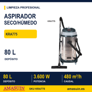 Aspirador KRA775 para Polvo y Líquidos