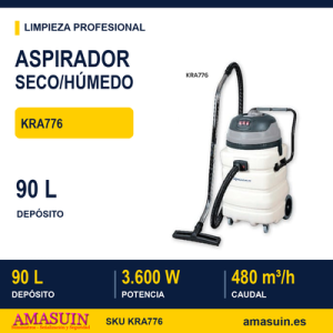 Aspirador KRA776 para Polvo y Líquidos