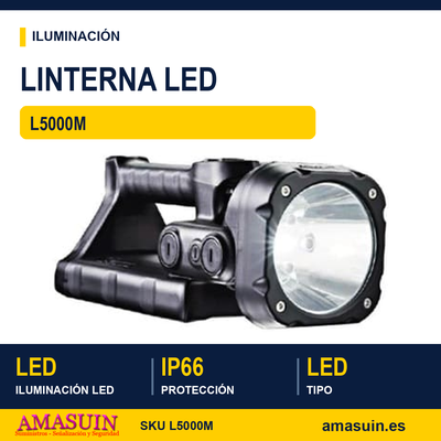 Linterna Adalit L-5000 Cuerpos de Seguridad 1 Linterna Adalit L-5000 Cuerpos de Seguridad