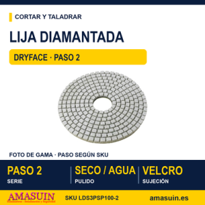Lija Diamantada Dryface Paso2 Super.