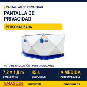 Pantalla de Privacidad Personalizada