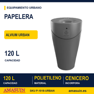 Papelera Alvium Urban P-1018-URBAN