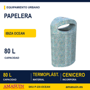 Papelera Ibiza OCEAN