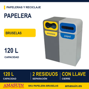 Papelera Bruselas
