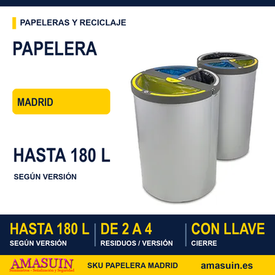 Papelera Madrid 1 Papelera Madrid
