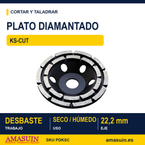 Plato Diamantado KS-Cut.