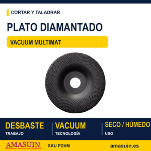 Plato Diamantado Vacuum Multimat.