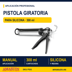 Pistola Giratoria para Silicona.