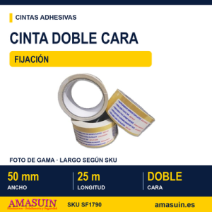 Cinta Doble Cara 50mmx25m