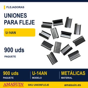 Unión Fleje U-14AN 900 Unidades