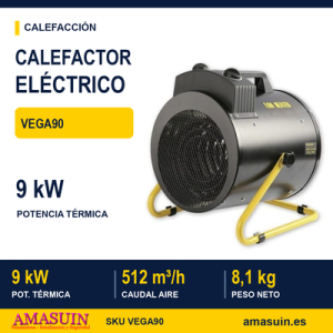 Calefactor Eléctrico VEGA90 de 9kW