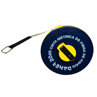 Cinta Métrica Fibra de Vidrio 20m x 12mm 1 Cinta Métrica Fibra de Vidrio 20m x 12mm