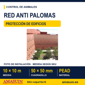 Red Anti Palomas 10x10 Metros.
