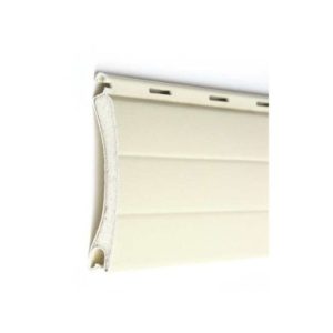 Lama de aluminio curva de 39 mm - LAMA ALUMINIO CURVA 39 MM MARFIL 2 MT