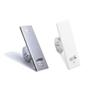 Recogedor de embutir Milán - BLISTER RECOGEDOR 1008 MILAN 5M CON PLACA BLANCA