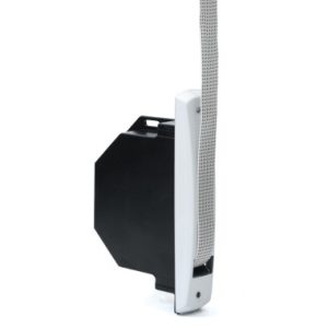 Recogedor de embutir minipack 20 mm - BLISTER RECOGEDOR MINIPACK BLANCO 20 MM PLACA ALUMINIO