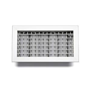 Rejilla de doble deflexión con regulación - REJILLA DOBLE DEFLEXION 50 X 25 CON REGULACION