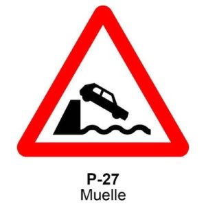 Señal Acero MOPU P27 Muelle