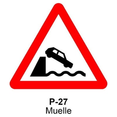 Señal Acero MOPU P27 Muelle 2 Señal Acero MOPU P27 Muelle
