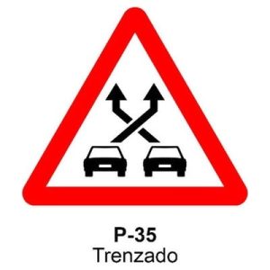 Señal Acero MOPU P35 Trenzado