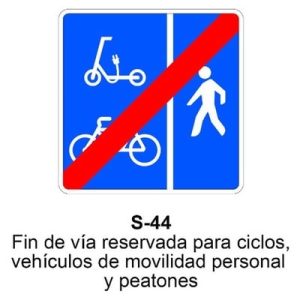 Señal Chapa Económica S44 Modelo S44